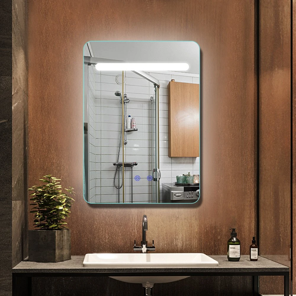 Espelho inteligente led espelho de parede decoração para casa espelho de maquiagem bluetooth acessórios para banheiro móveis de salão casa inteligente espelho de banheiro