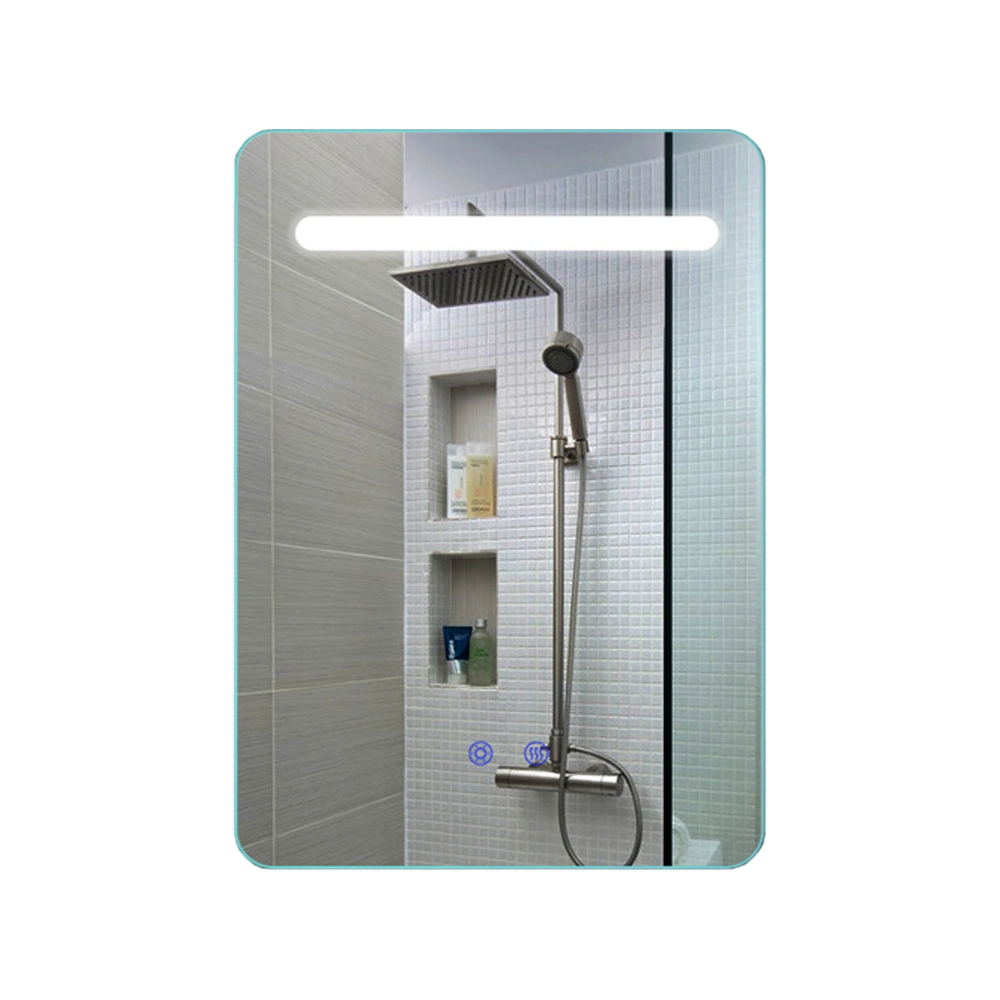 Espelho inteligente led espelho de parede decoração para casa espelho de maquiagem bluetooth acessórios para banheiro móveis de salão casa inteligente espelho de banheiro