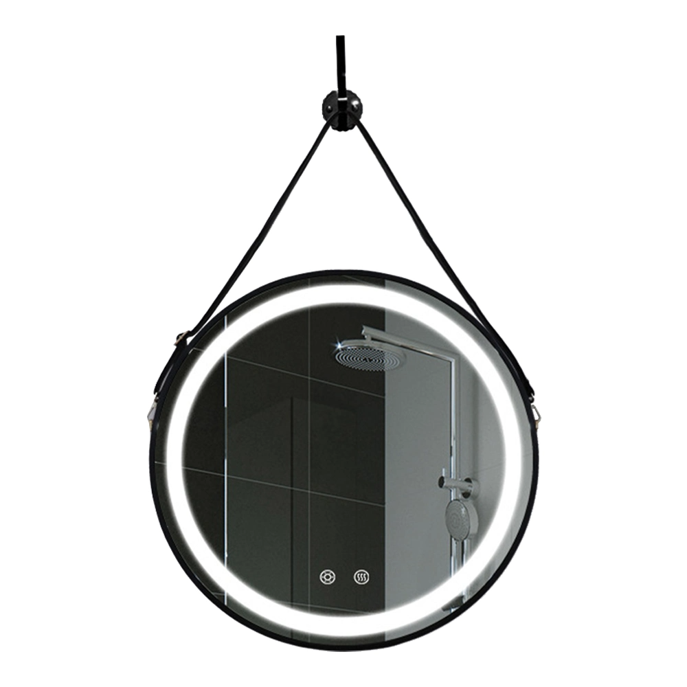 Espelho de banheiro retroiluminado retroiluminado LED moderno para decoração de casa com luz