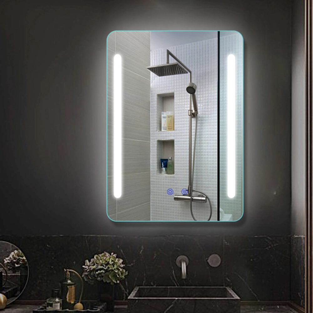 Novo design espelho de LED inteligente para banheiro espelhos de banho de LED com luz