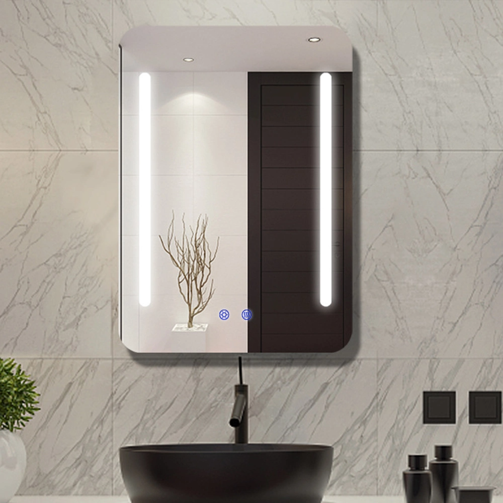 Novo design espelho de LED inteligente para banheiro espelhos de banho de LED com luz