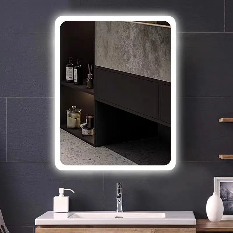 Espelho de banheiro pessoal personalizado retroiluminado LED espelho de maquiagem à prova d'água com luz